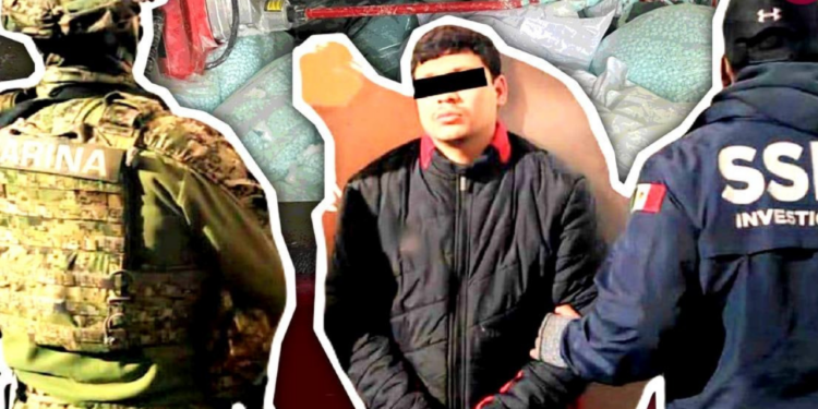 Detienen a “El Gallero” por confeccionar y elaborar pastillas de fentanilo en Culiacán