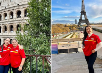 Madre e hija, ex cajeras del Oxxo, se vuelven virales al cumplir su sueño de conocer Europa