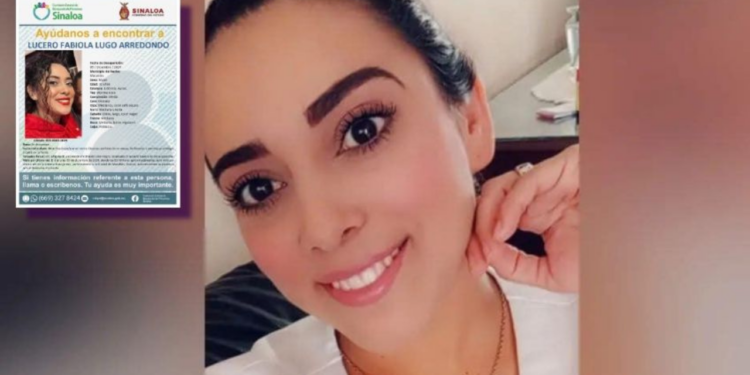 Lucero, enfermera de 32 años, está desaparecida; reportan que fue secuestrada en Sinaloa