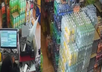 ¡Karma! Ladrón roba tienda en Oaxaca y se dispara al huir