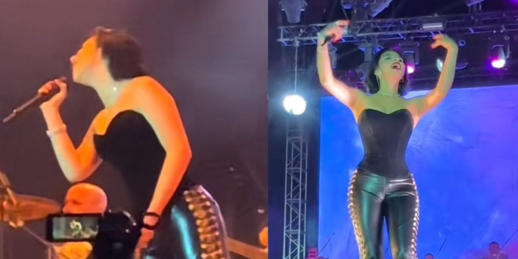Ángela Aguilar canta ‘Como la flor’ de Selena Quintanilla y desata polémica: “Se quiere parecer a Cazzu o a Selena”