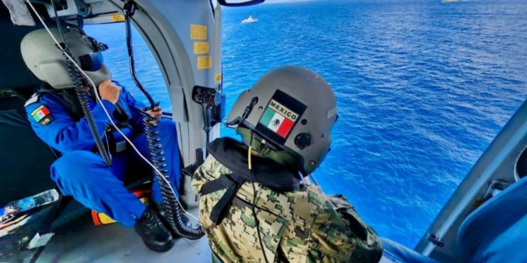 Marina ha asegurado 45 toneladas de diversas drogas en lo que va del sexenio de Sheinbaum