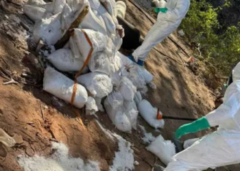 Armada de México y FGR neutralizan laboratorio clandestino en Sinaloa