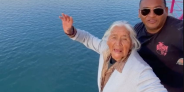 Abuelita salta de 60 metros de altura en Tequesquitengo: Video