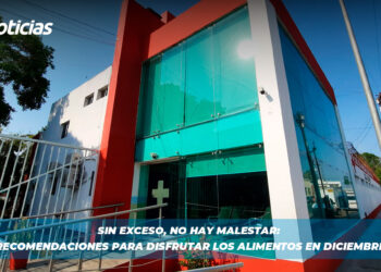 Sin exceso, no hay malestar: Recomendaciones para disfrutar los alimentos en diciembre