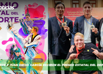 Marco Verde y Juan Diego García reciben el Premio Estatal del Deporte 2024