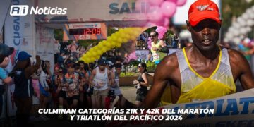 Culminan categorías 21k y 42k del Maratón y Triatlón del Pacífico 2024