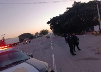 Muere hombre al derrapar en su motocicleta en la Carretera Internacional cerca de Villa Unión