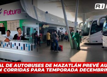 Central de Autobuses de Mazatlán prevé aumento en corridas para temporada decembrina