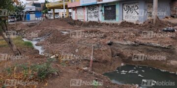 Av. Insurgentes sigue en “cirugía” a 3 semanas de que termine el año; Rocha Moya prometió estaría terminada antes del 2025