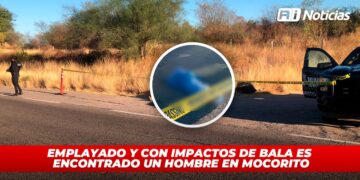 Emplayado y con impactos de bala es encontrado un hombre en Mocorito