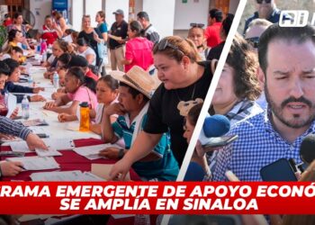 Programa Emergente de Apoyo Económico se amplía en Sinaloa