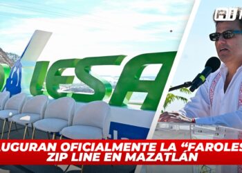 Inauguran oficialmente la “Farolesa” Zip Line en Mazatlán