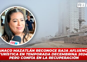 CANACO Mazatlán reconoce baja afluencia turística en temporada decembrina 2024, pero confía en la recuperación