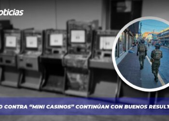 Operativo contra “mini casinos” continúan con buenos resultados: SSP