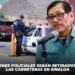 Retenes policiales serán retirados de las carreteras en Sinaloa