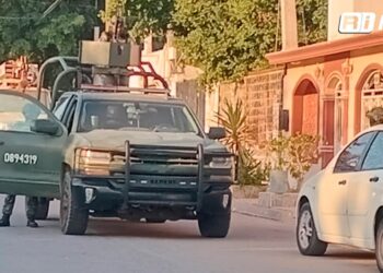 Operativo militar en la colonia 21 de Marzo de Culiacán: resguardan domicilio