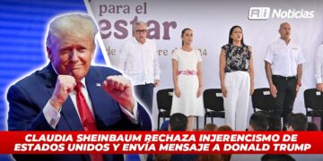 Claudia Sheinbaum rechaza injerencismo de Estados Unidos y envía mensaje a Donald Trump