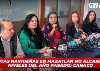 Ventas navideñas en Mazatlán no alcanzan niveles del año pasado: CANACO