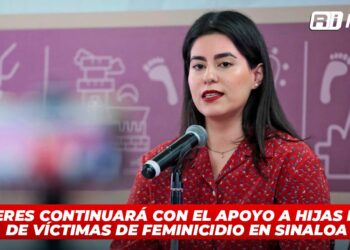 SEMujeres continuará con el apoyo a hijas e hijos de víctimas de feminicidio en Sinaloa