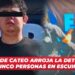 Orden de cateo arroja la detención de cinco personas en Escuinapa