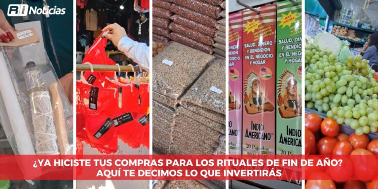 ¿Ya hiciste tus compras para los rituales de fin de año? Aquí te decimos lo que invertirás