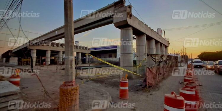 Termina el año y el puente de la Colosio presenta avance significativo