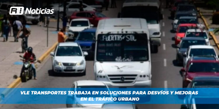 VLE Transportes trabaja en soluciones para desvíos y mejoras en el tráfico urbano