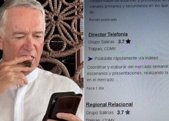 Salinas Pliego choca con usuaria de X tras criticar ortografía de Grupo Salinas; “¿busca empleo o le gusta joder?”
