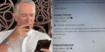 Salinas Pliego choca con usuaria de X tras criticar ortografía de Grupo Salinas; “¿busca empleo o le gusta joder?”