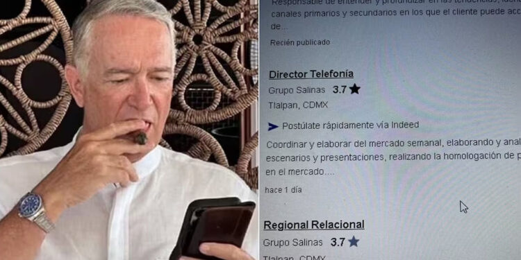 Salinas Pliego choca con usuaria de X tras criticar ortografía de Grupo Salinas; “¿busca empleo o le gusta joder?”