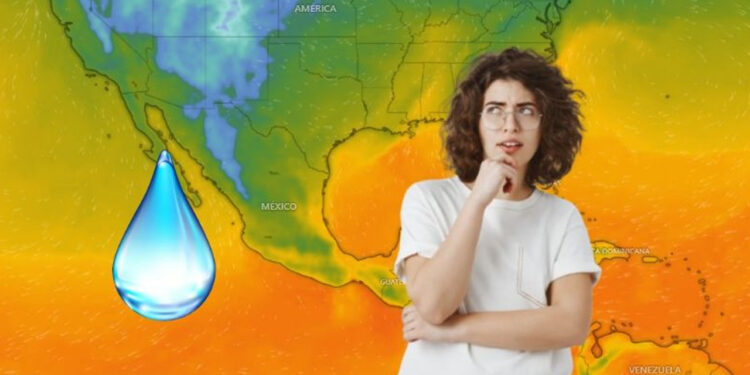 A esta HORA entrará la “mini” DANA a México este 1 de febrero