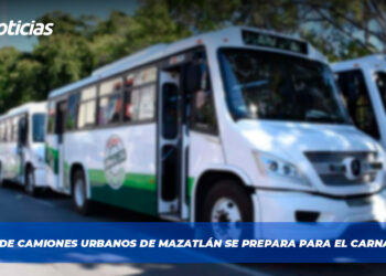 Alianza de Camiones Urbanos de Mazatlán se prepara para el Carnaval 2025