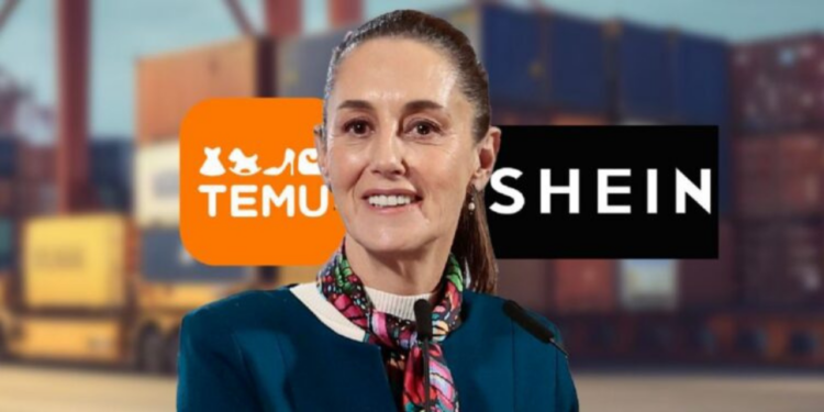 Sheinbaum defiende arancel de 19 % a plataformas chinas como Shein y Temu