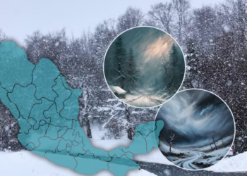 Nuevo frente frío y caída de nieve, lo que prevé el pronóstico para México