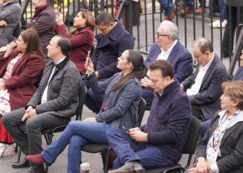 Rocha Moya Presente en el informe de la Presidenta Claudia Sheinbaum