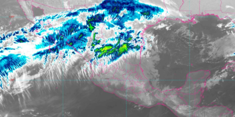 Frente Frío No. 24 provocará lluvias en tres estados y seis estados se congelarán con temperaturas de 0 a -10 °C