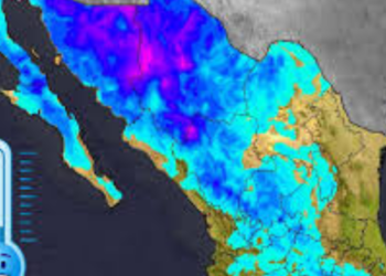 Frente frío 24 ocasionará temperaturas mínimas por debajo de 0 °C en 20 entidades