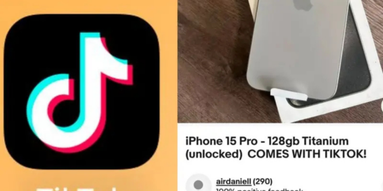 iPhones vendidos por 1 millón de dólares en eBay durante la prohibición de TikTok
