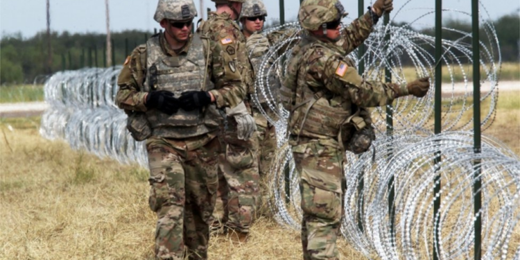 Trump ordena despliegue de tropas en la frontera con México