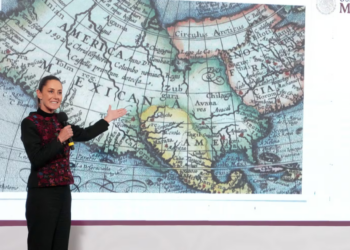 Sheinbaum dice que Golfo de México sigue llamándose así, pese al cambio de Google en EE.UU.