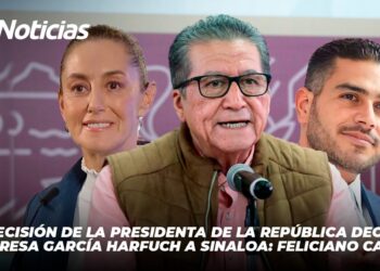 Es decisión de la Presidenta de la República decidir si regresa García Harfuch a Sinaloa: Feliciano Castro