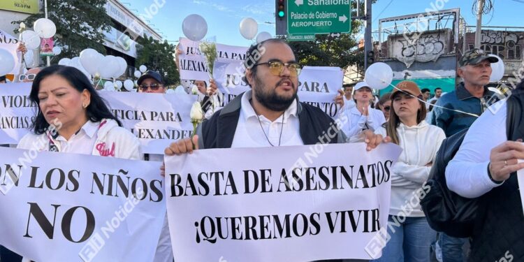 Culiacanenses piden justicia por los niños Gael y Alexander