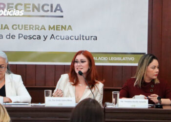 Sinaloa sigue trabajando por la sostenibilidad del sector pesquero, asegura Guerra Mena ante el Congreso