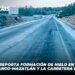 ¡Atención! Se reporta formación de hielo en la Autopista Durango-Mazatlán y la carretera libre