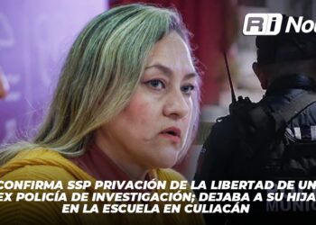 Confirma SSP privación de la libertad de un ex policía de investigación; Dejaba a su hija en la escuela en Culiacán