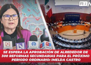 Se espera la aprobación de alrededor de 300 reformas secundarias para el próximo periodo ordinario: Imelda Castro