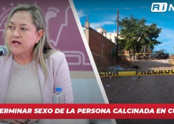 Sin determinar sexo de la persona calcinada en Culiacán