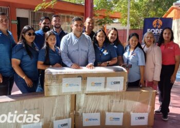 FODEN entrega equipamiento de iluminación al CAM 50 de Mazatlán