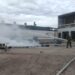 Se incendia bodega de aguacates en la colonia Miguel de la Madrid en Culiacán